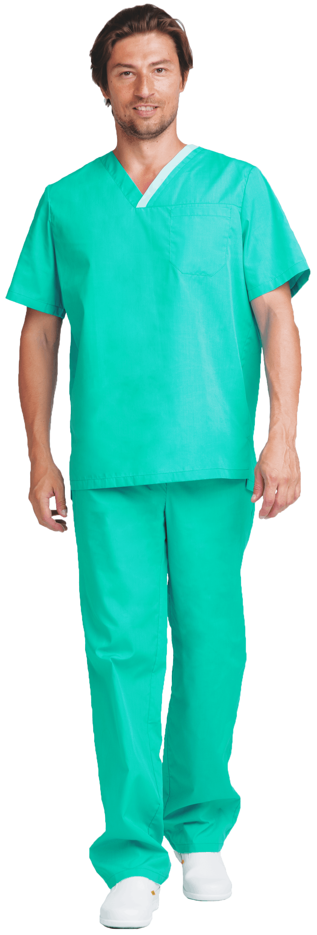 Костюм ХИРУРГ МЕДИКАЛ, зелёный, мужской 